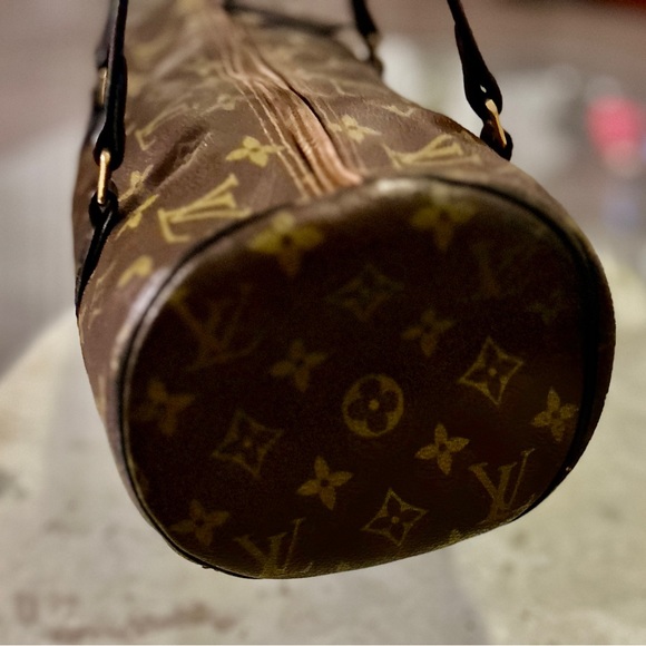 Authentic Louis Vuitton Satchel Bag Papillon 30 Monogram LV Handbag Vintage - Picture 4 of 13